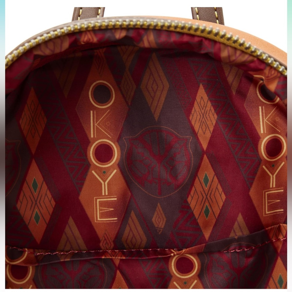 Loungefly Black Panther Okoye Cosplay Mini Backpack NWT - Picture 4 of 9